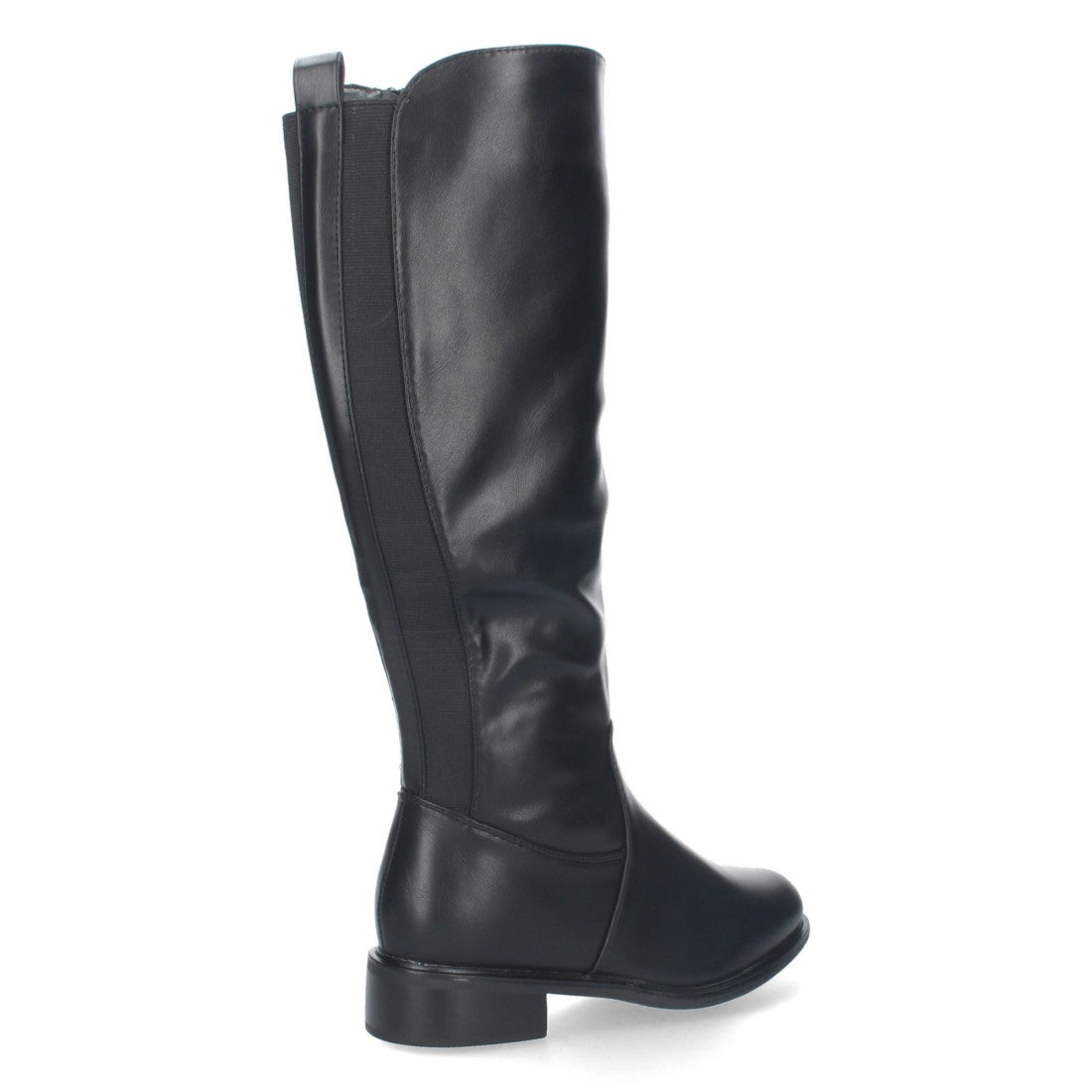 Botas Altas Lisas Elegantes - Negro (38.5cm)