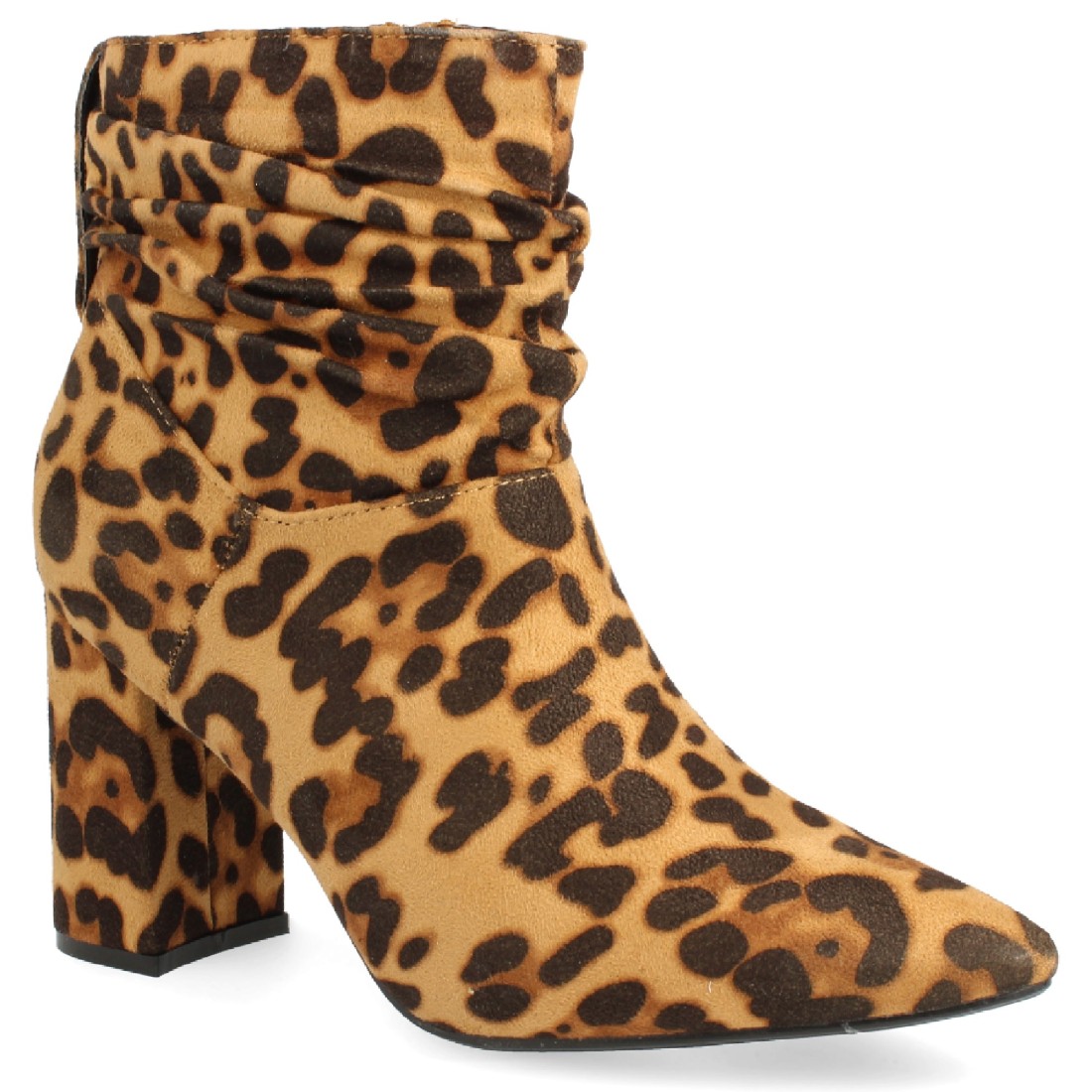 Botines Elegantes Camel con Detalles Distintivos