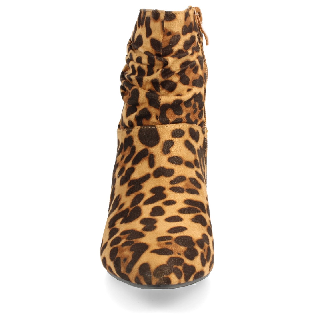 Botines Elegantes Camel con Detalles Distintivos