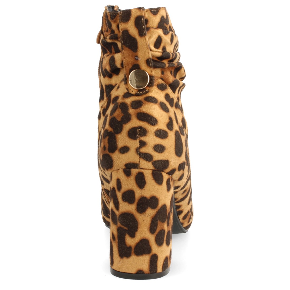 Botines Elegantes Camel con Detalles Distintivos