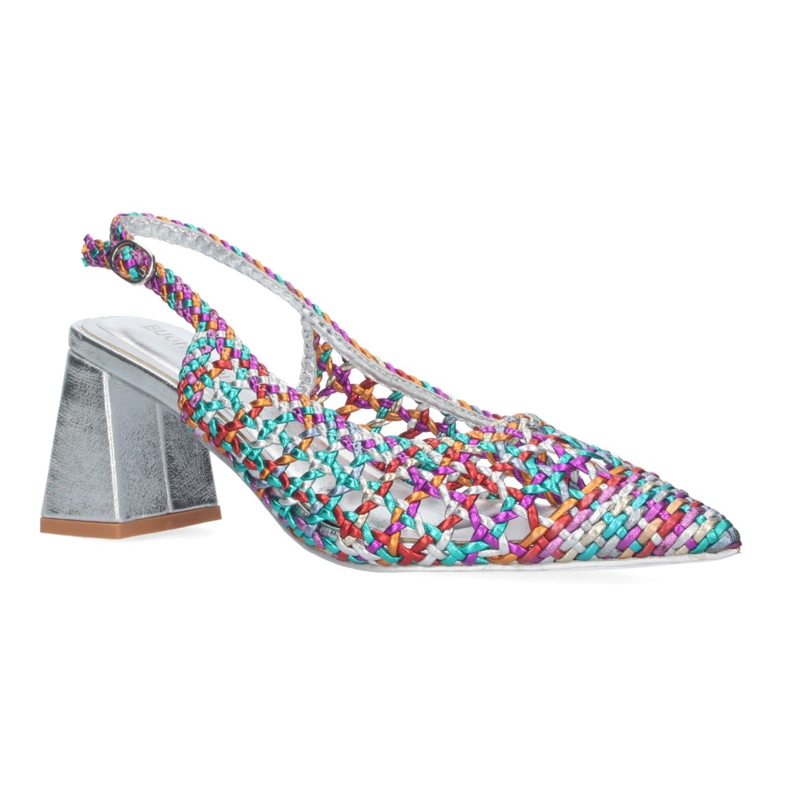 Zapatos de Tacón Multicolor Mujer