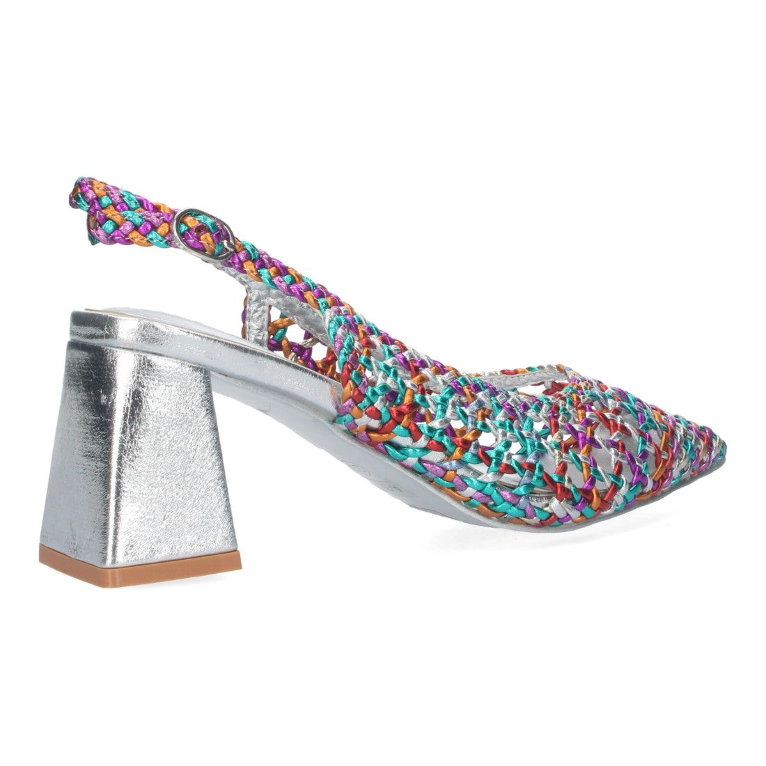 Zapatos de Tacón Multicolor Mujer