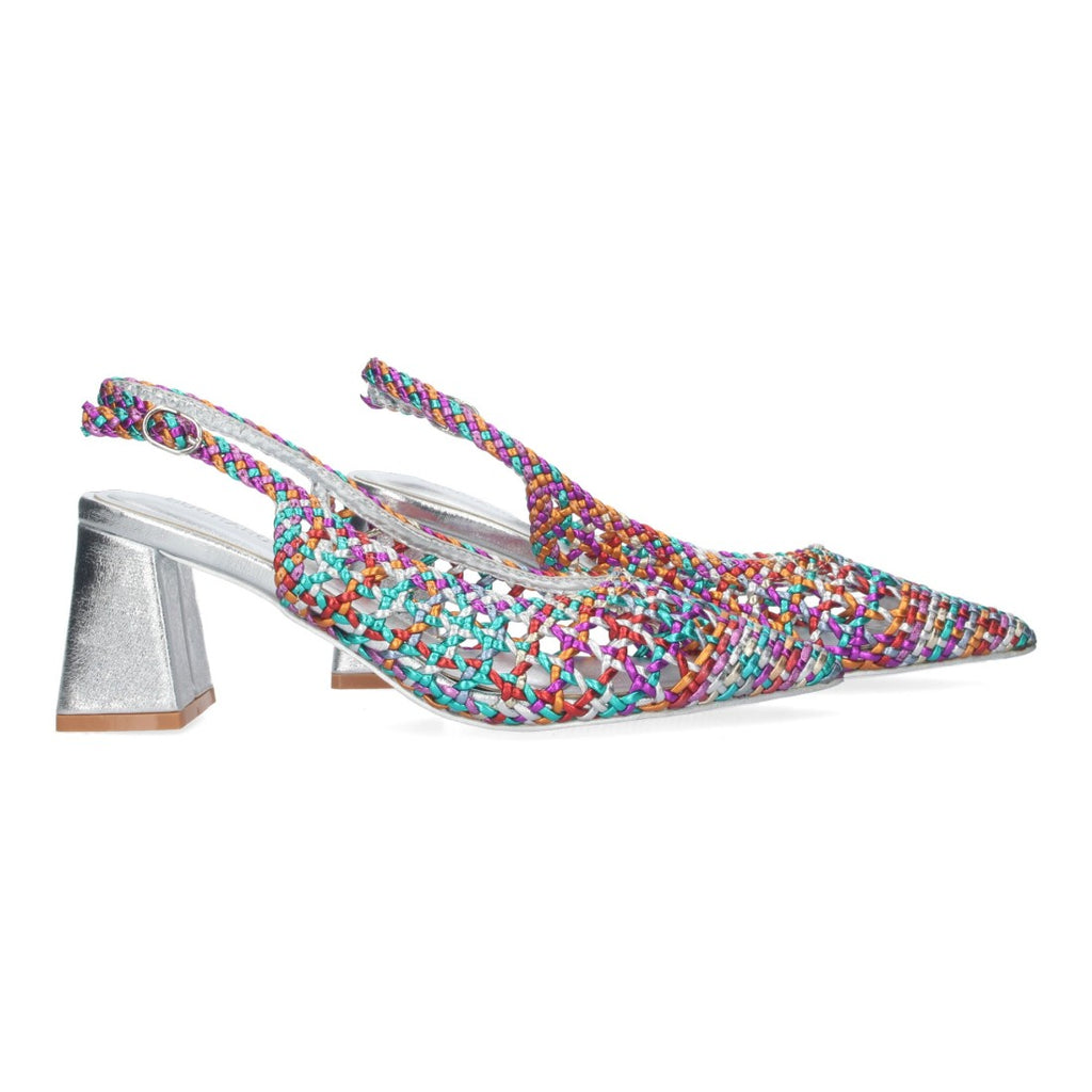 Zapatos de Tacón Multicolor Mujer