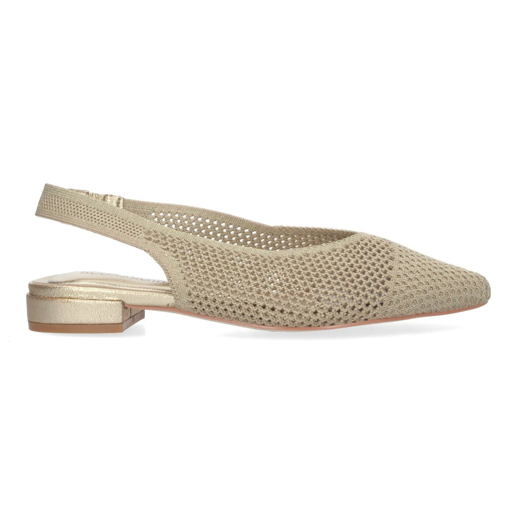 Zapatos Salón Dorados Mujer Elegantes Fiesta