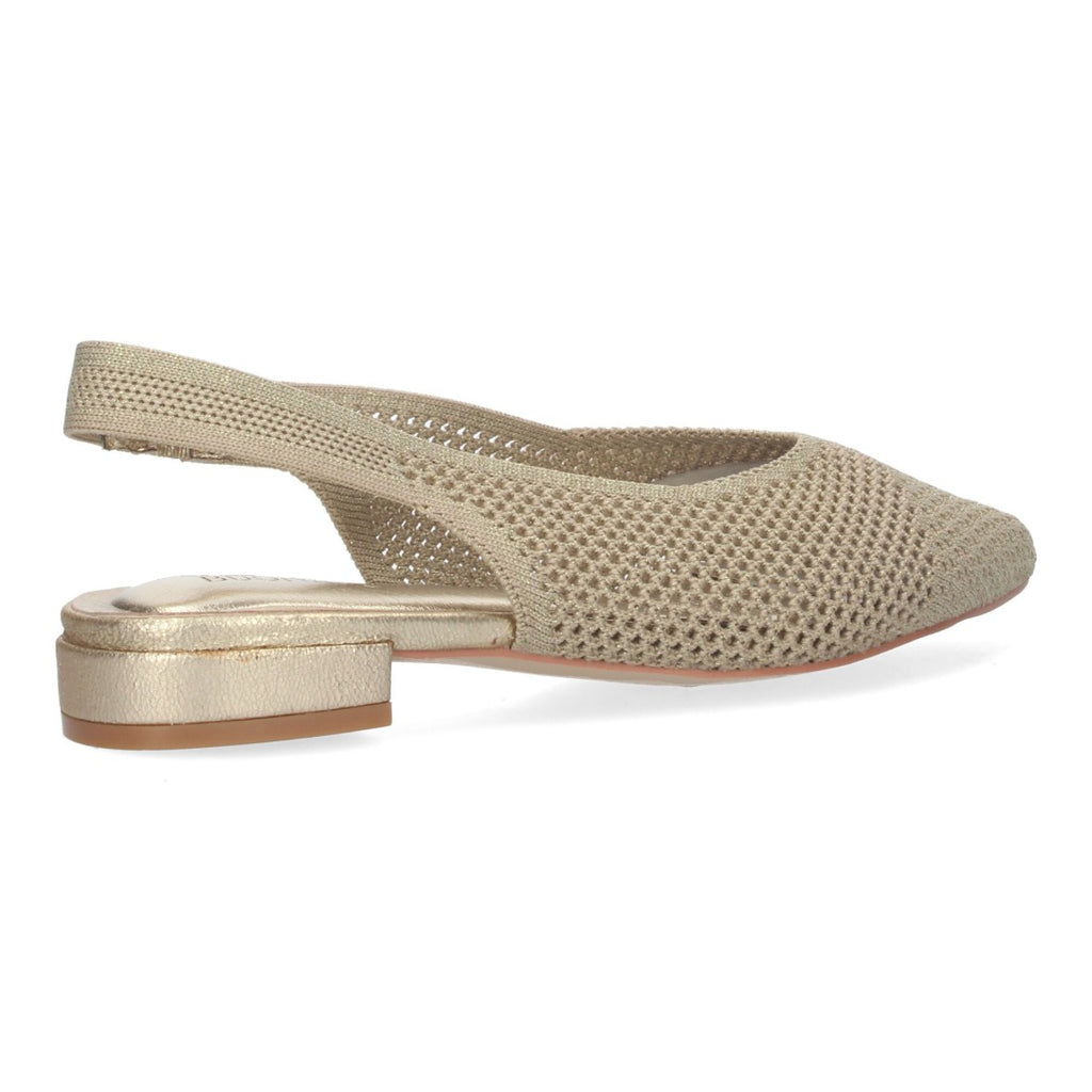 Zapatos Salón Dorados Mujer Elegantes Fiesta