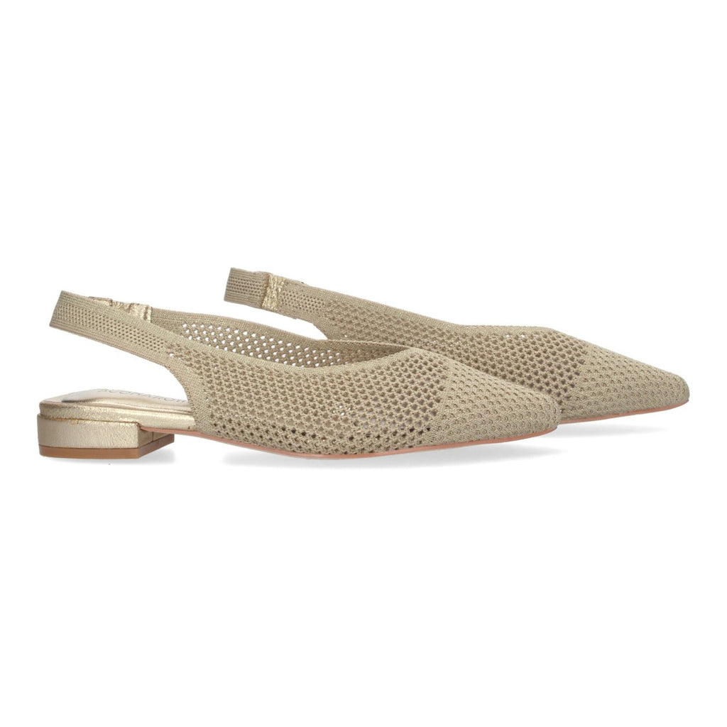 Zapatos Salón Dorados Mujer Elegantes Fiesta