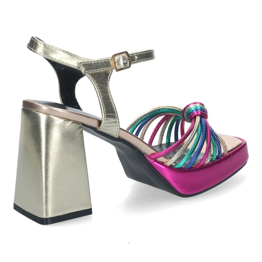 Sandalias Surtidas Mujer Tacón Ancho Elegantes