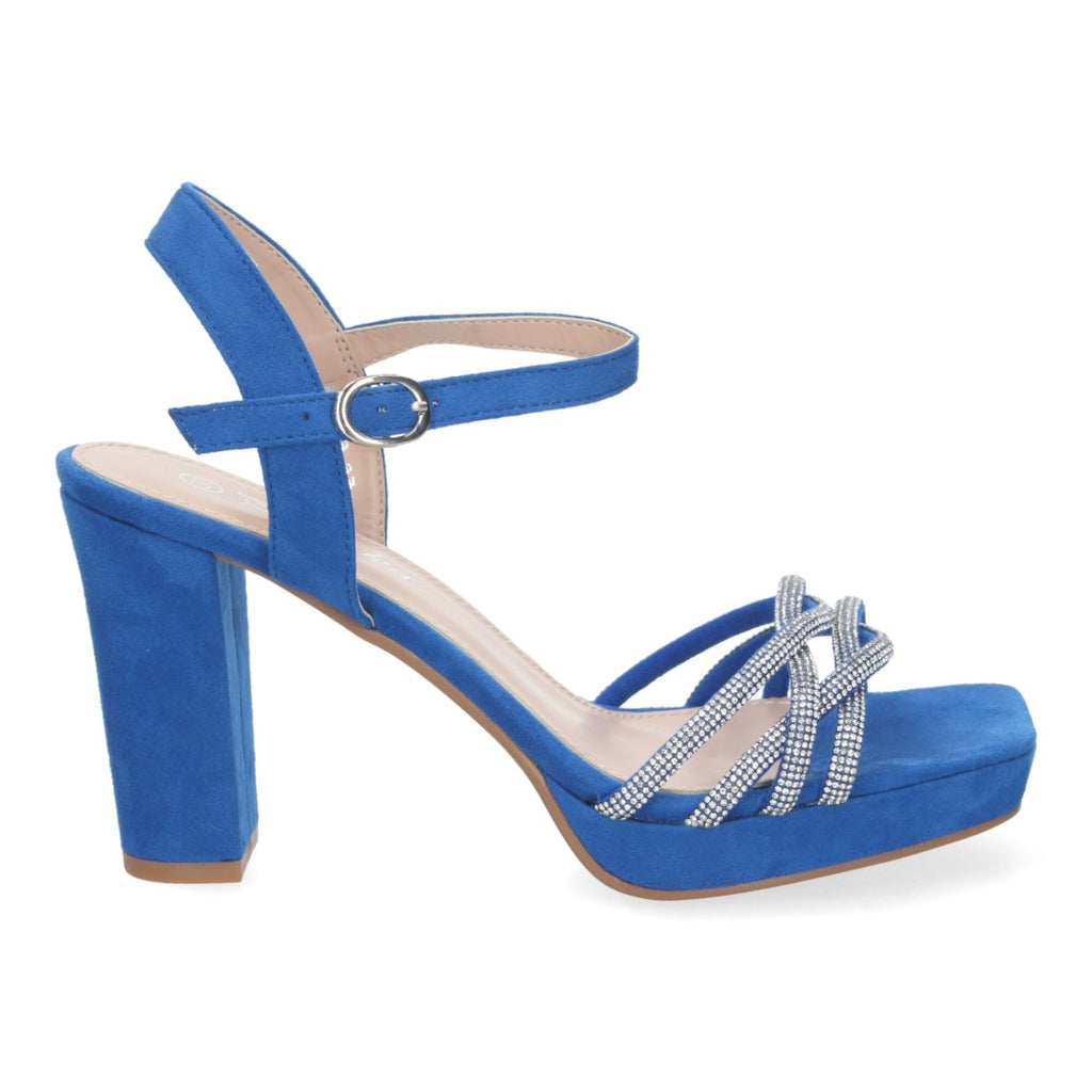 Sandalias Azules Mujer Elegantes Verano