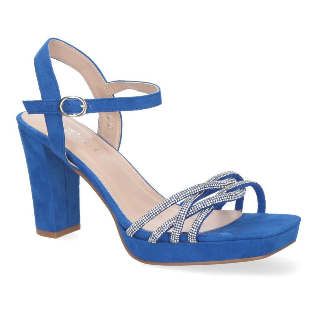 Sandalias Azules Mujer Elegantes Verano