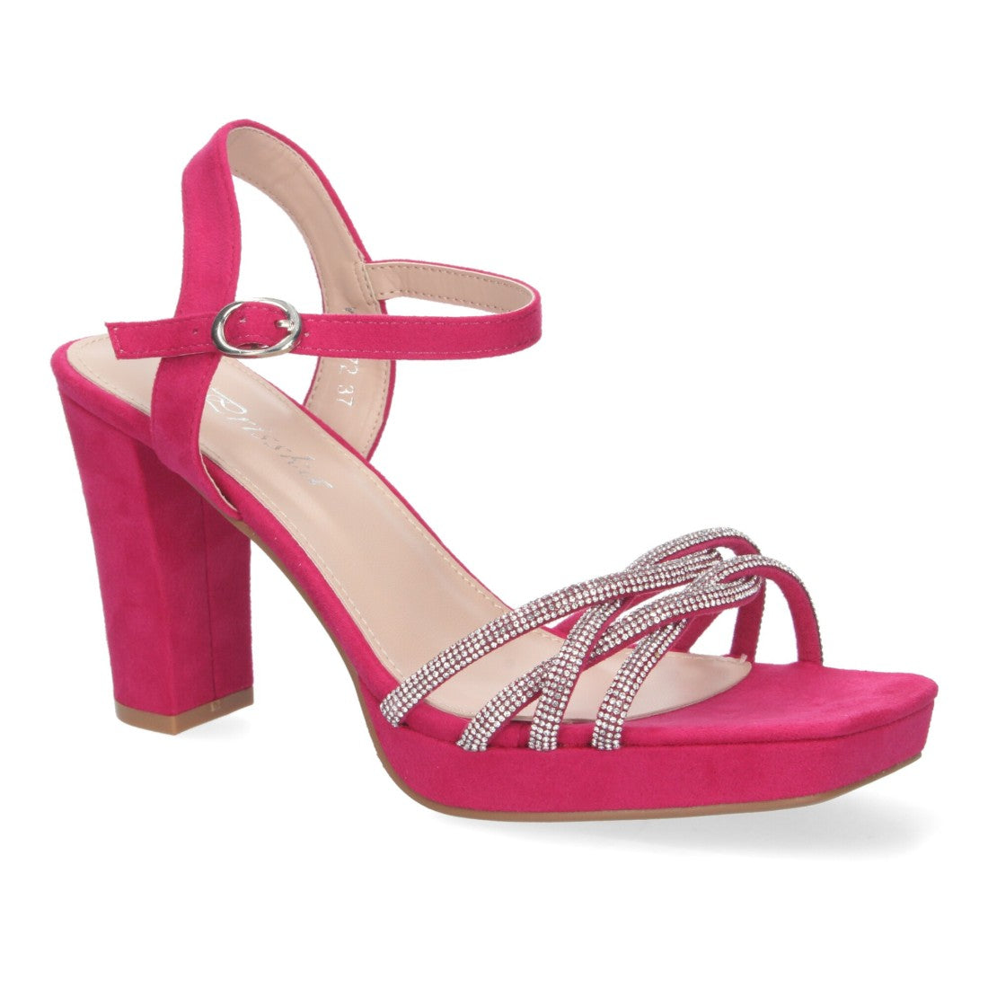 Sandalias Fucsia Mujer Elegantes Verano