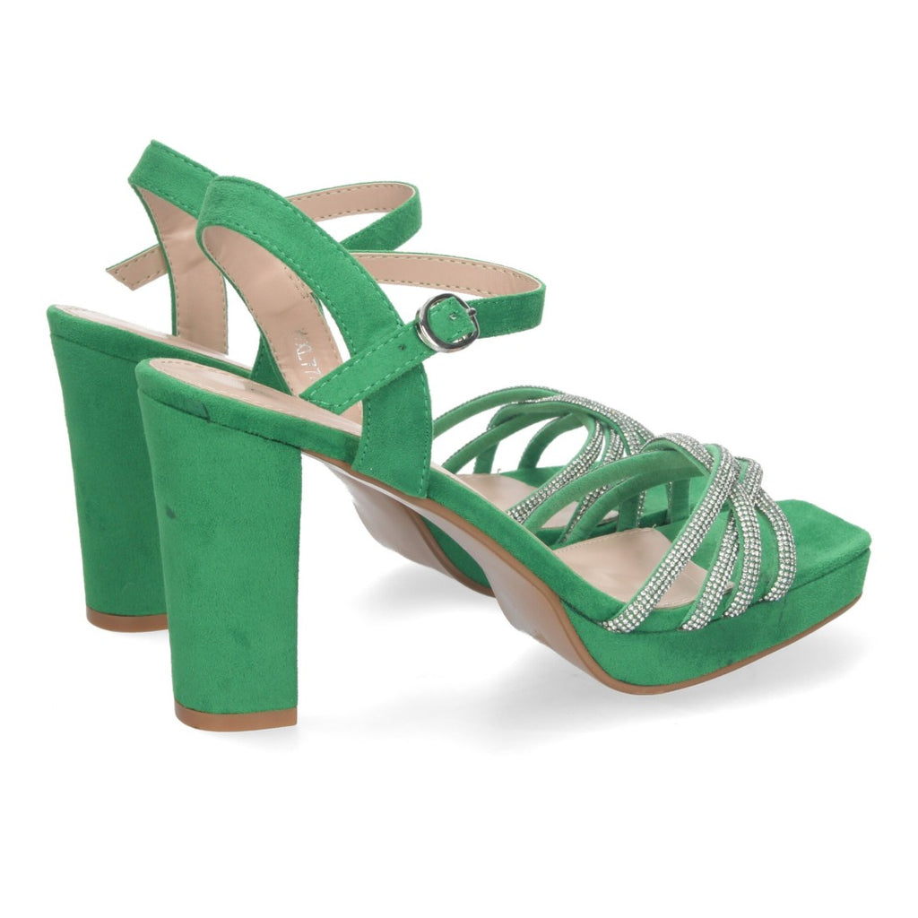Sandalias Verdes Mujer Verano