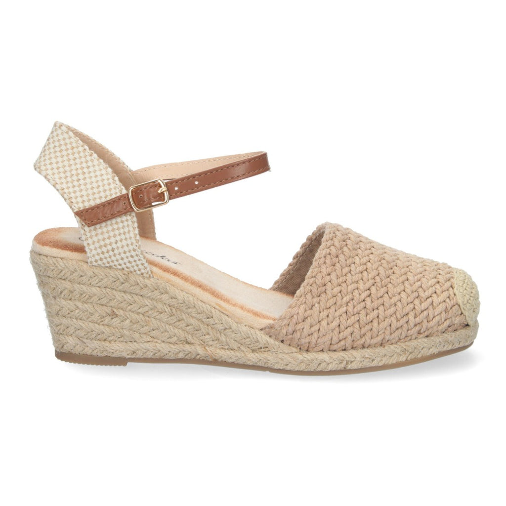 Sandalias Kaki Mujer Verano Cómodas