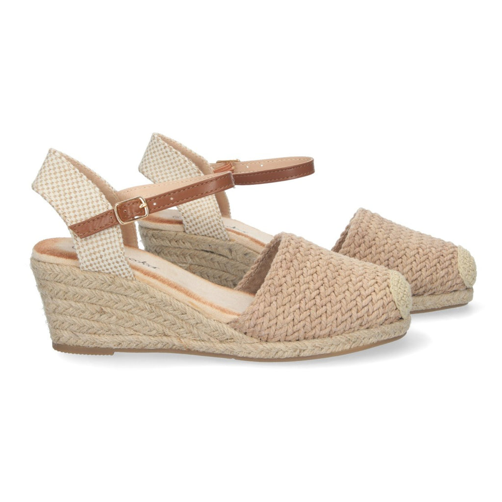 Sandalias Kaki Mujer Verano Cómodas