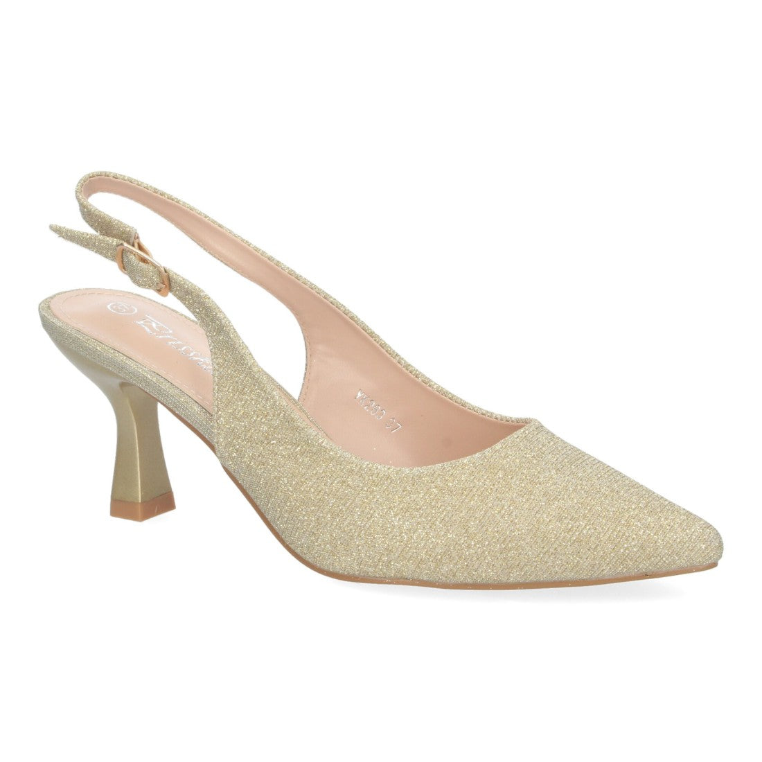 Pumps Oro Brillantes