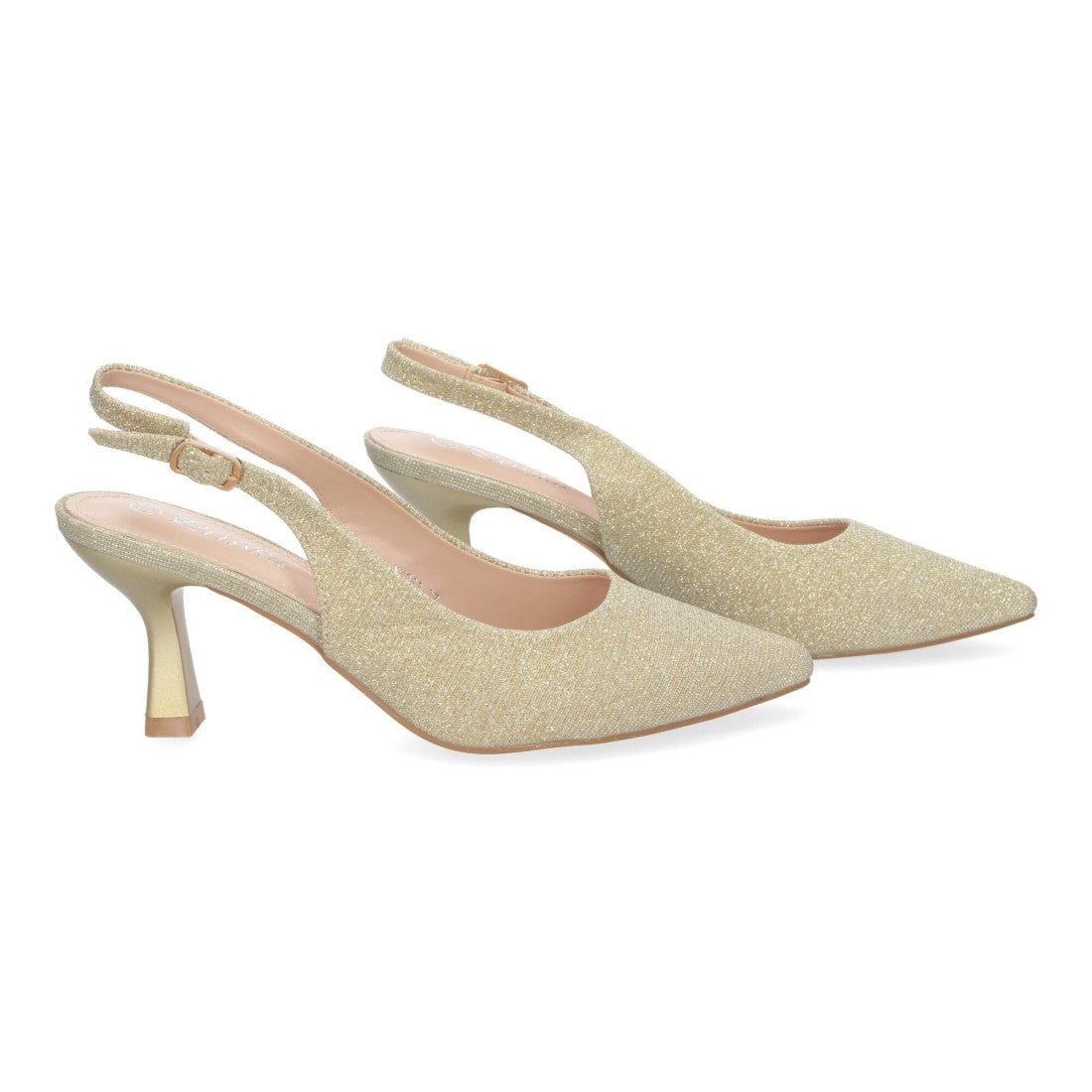 Pumps Oro Brillantes