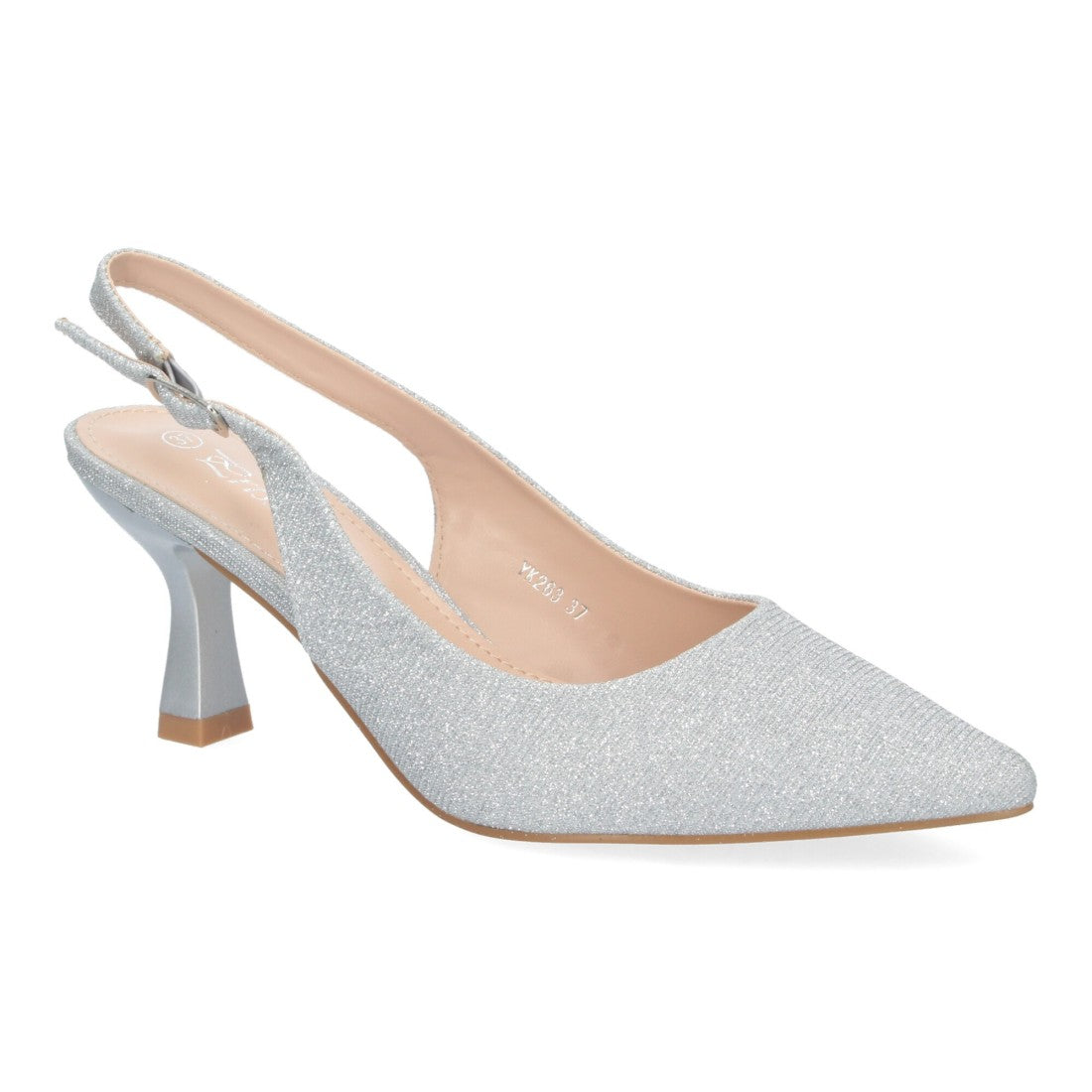 Pumps Plata Glamurosos