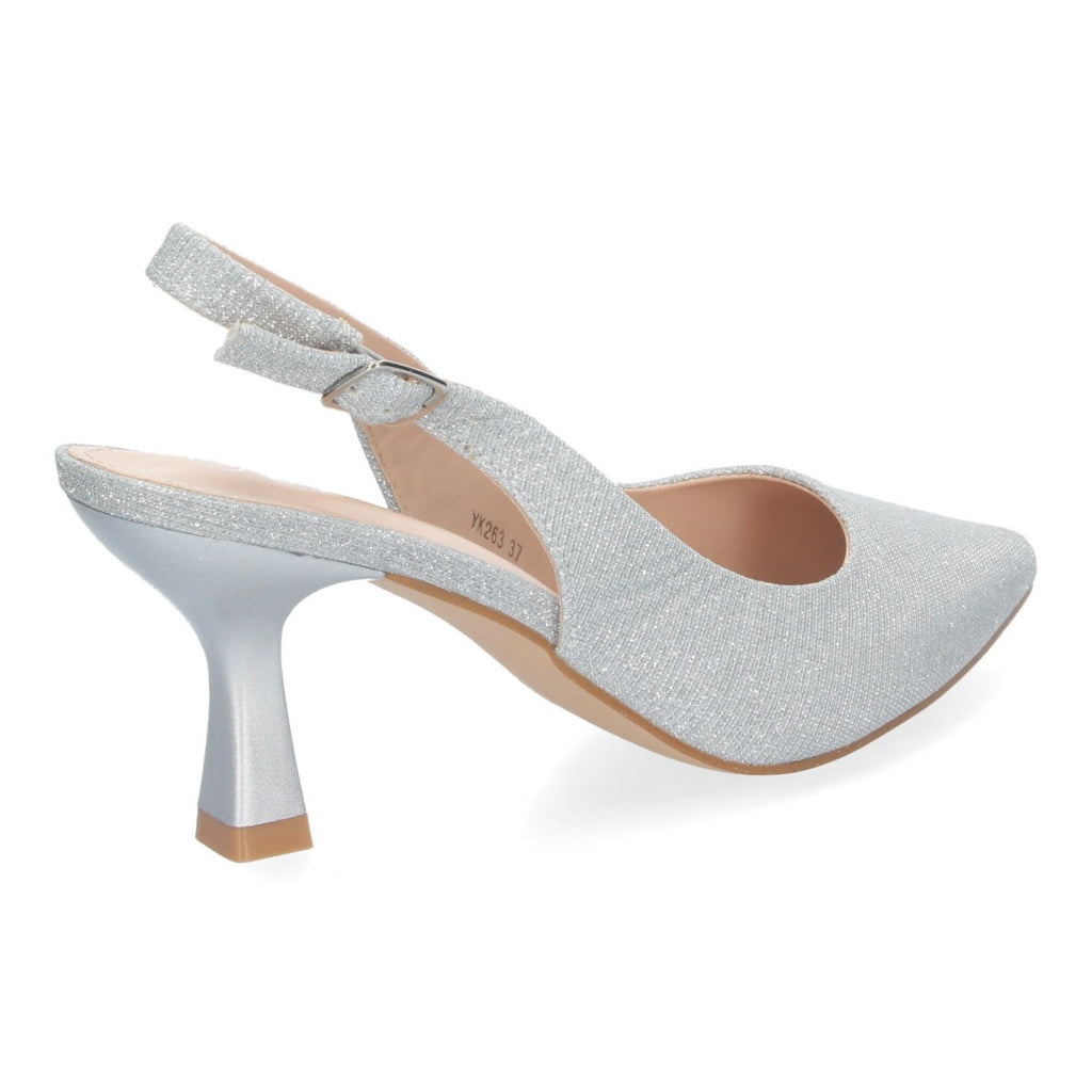 Pumps Plata Glamurosos