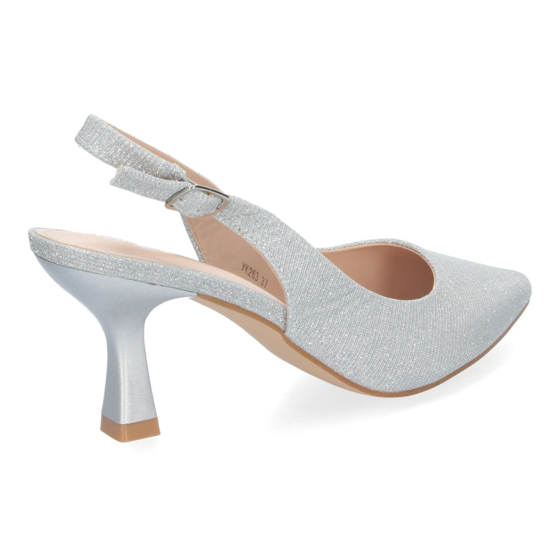 Pumps Plata Glamurosos