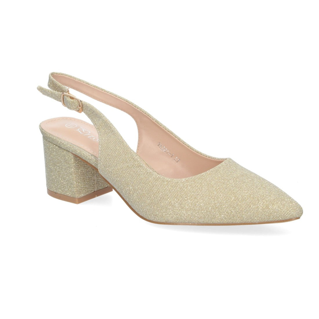 Pumps Oro Luminosos