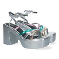 Sandalias Planas Multicolor Mujer
