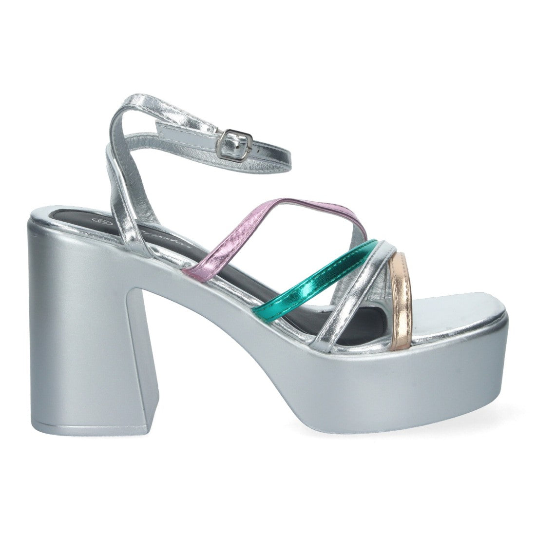 Sandalias Planas Multicolor Mujer