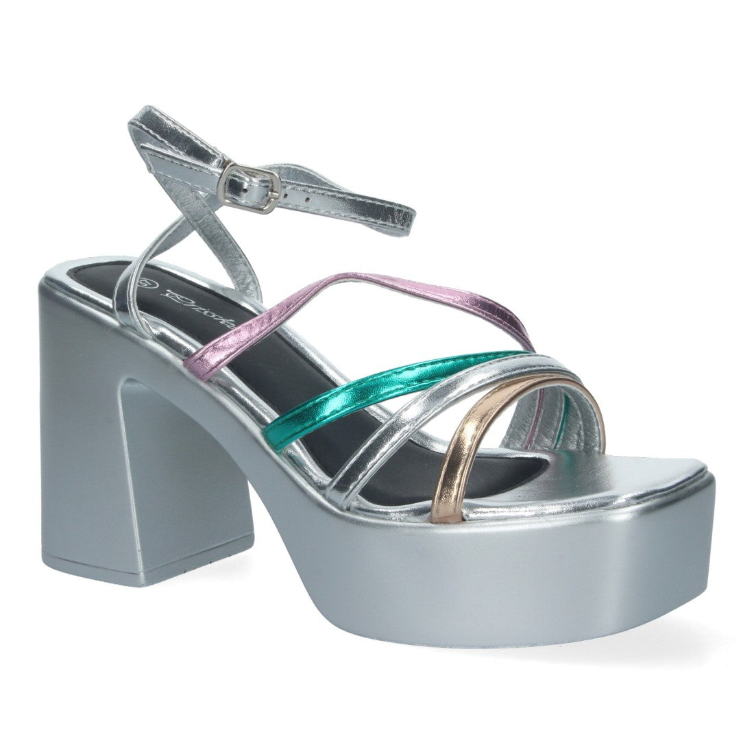 Sandalias Planas Multicolor Mujer