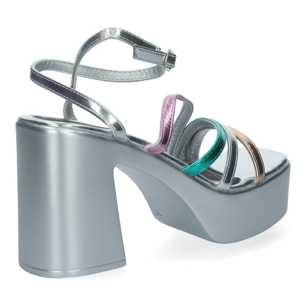 Sandalias Planas Multicolor Mujer