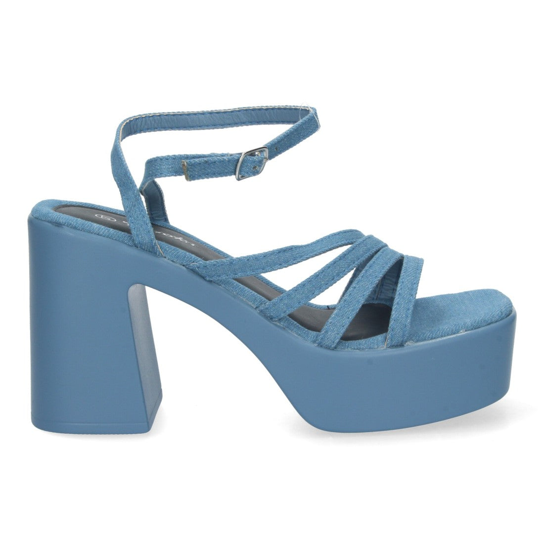 Sandalias Planas Jeans Mujer