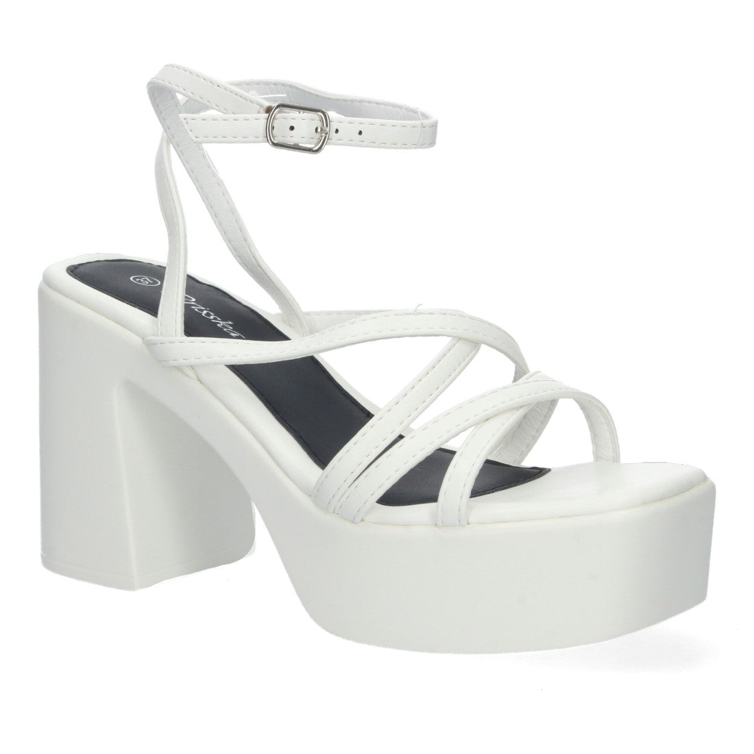 Sandalias Planas Blanco Mujer