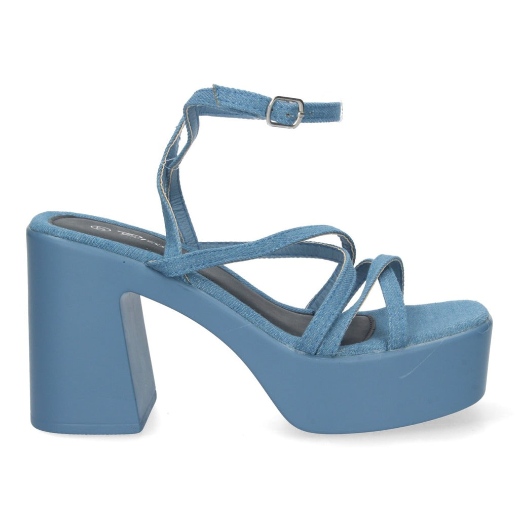 Sandalias Planas Jeans Casuales Mujer