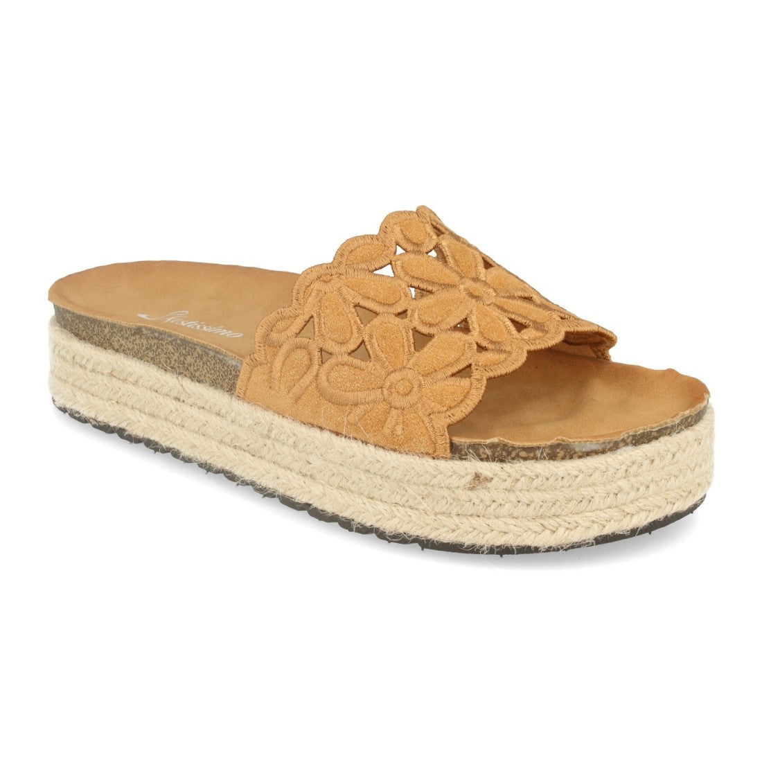 Sandalias Camel Mujer Verano Cómodas