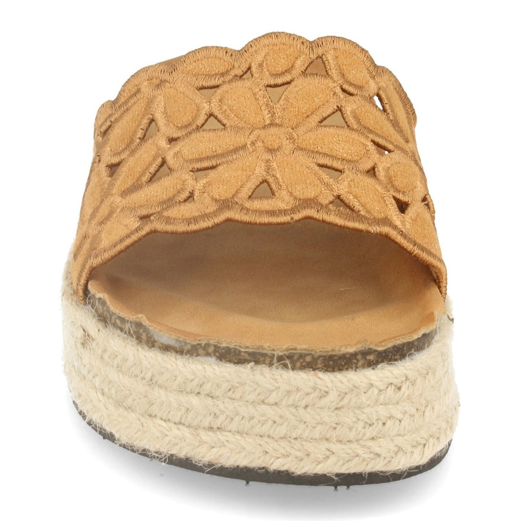 Sandalias Camel Mujer Verano Cómodas