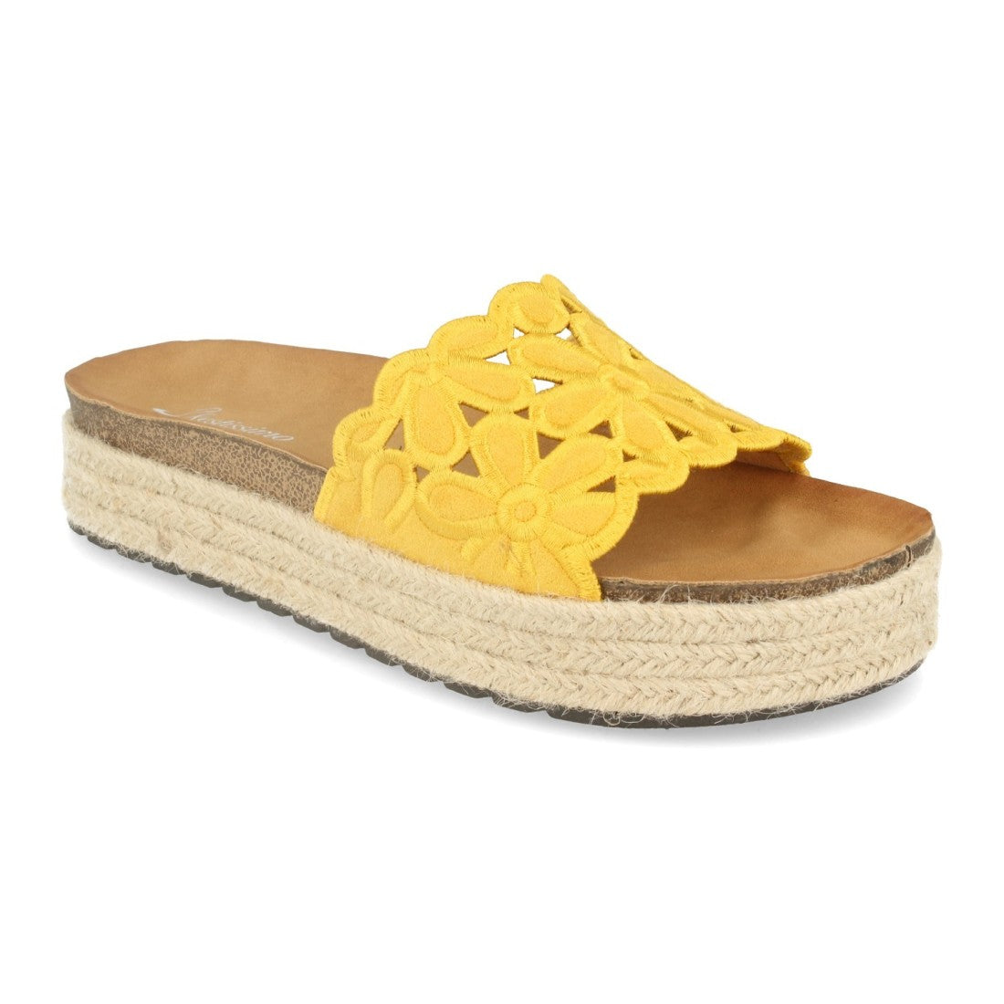Sandalias Amarillas Mujer Verano Alegres