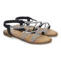 Sandalias Negras Mujer Elegantes Verano
