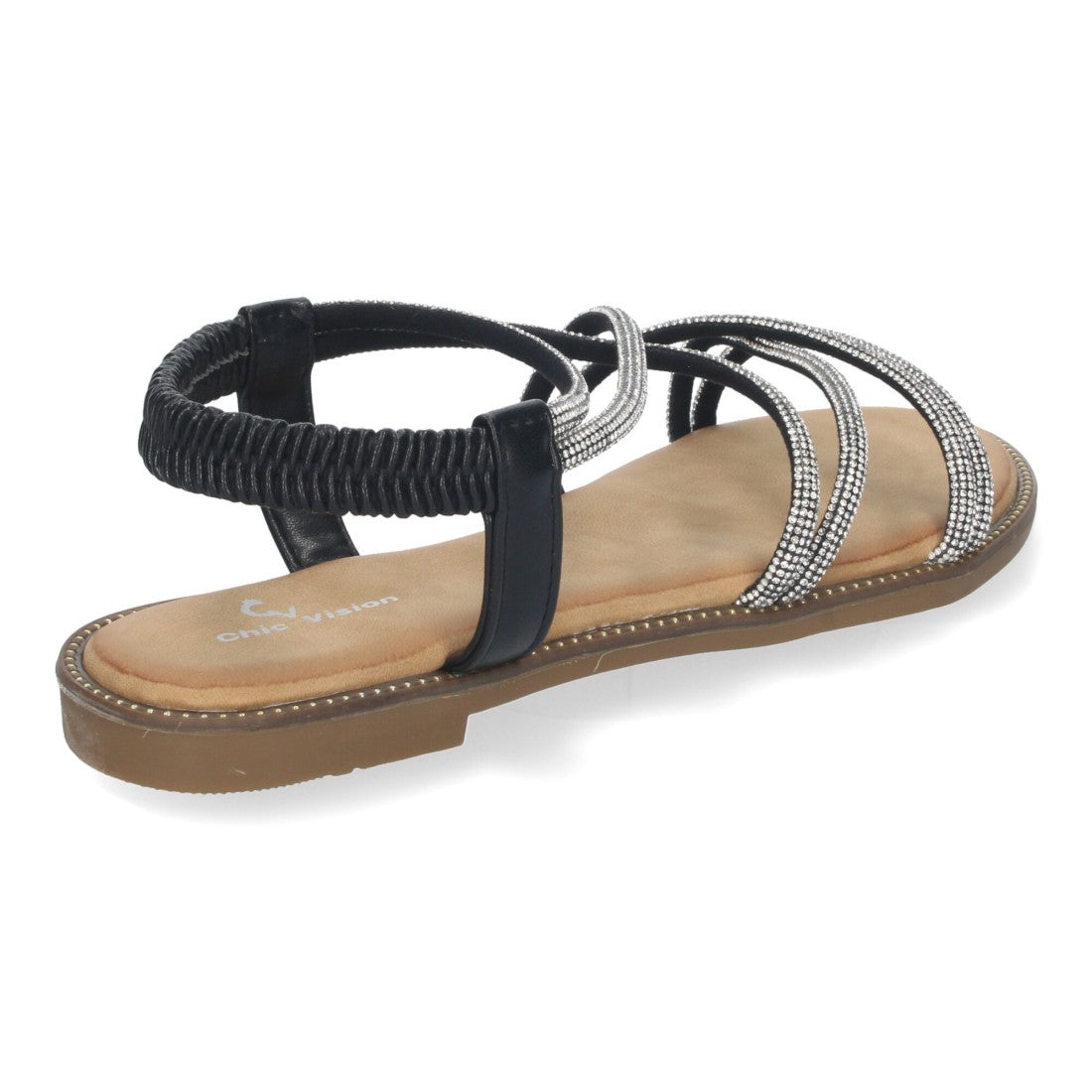 Sandalias Negras Mujer Elegantes Verano