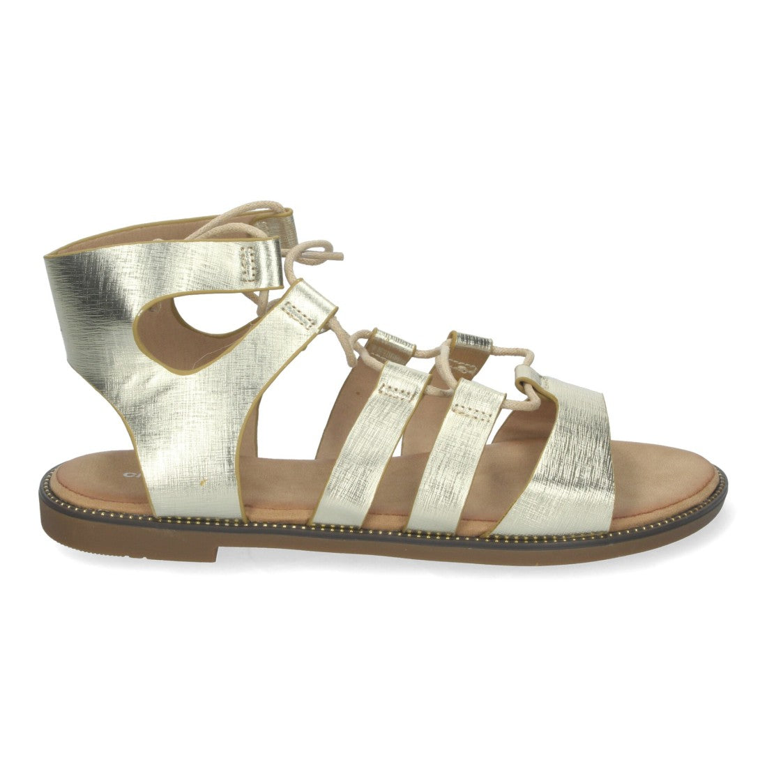 Sandalias Doradas Mujer Elegantes Fiesta