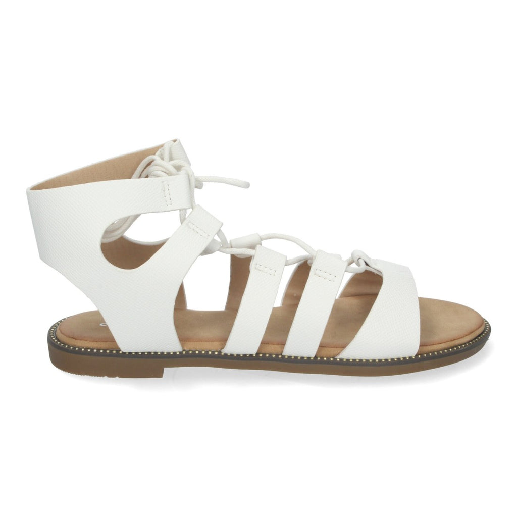 Sandalias Blancas Mujer Elegantes Verano