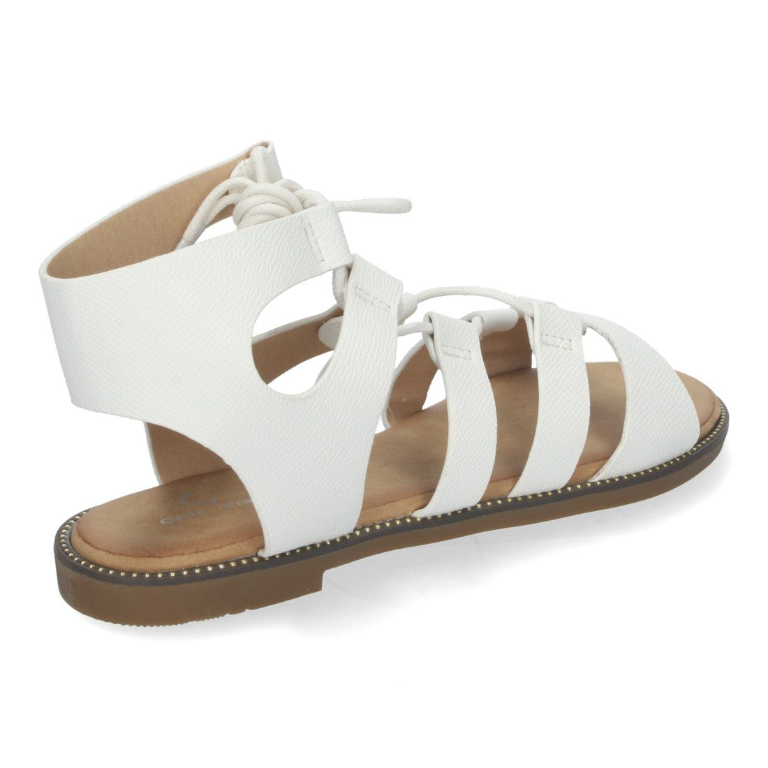 Sandalias Blancas Mujer Elegantes Verano
