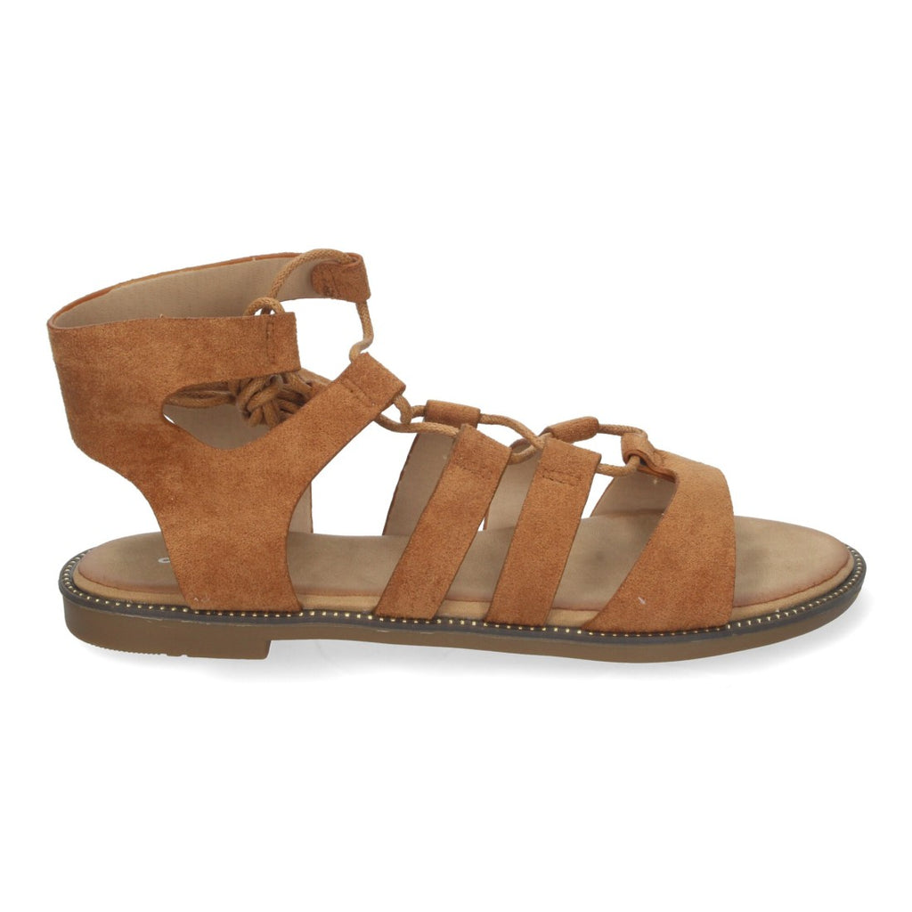 Sandalias Camel Mujer Elegantes Verano