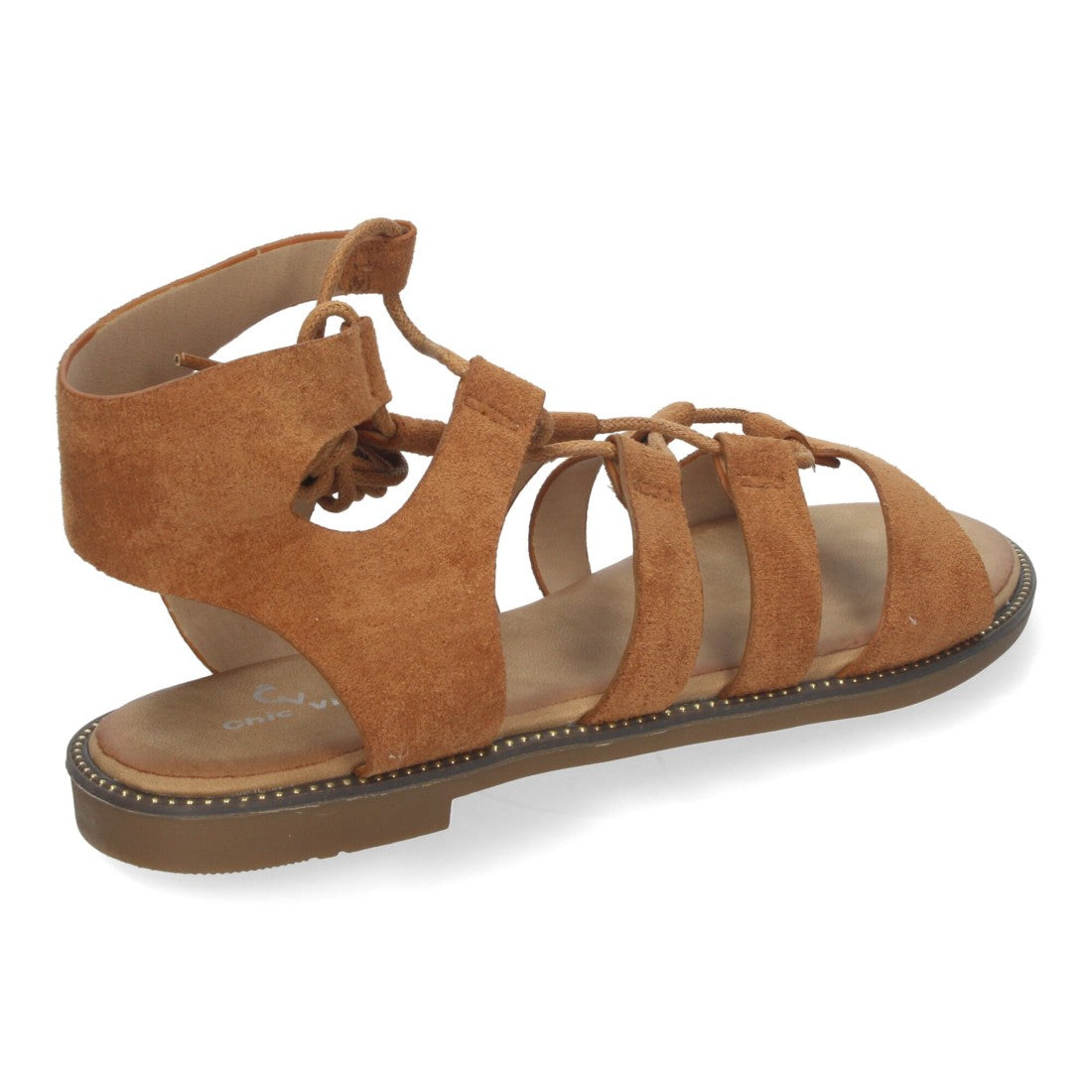 Sandalias Camel Mujer Elegantes Verano