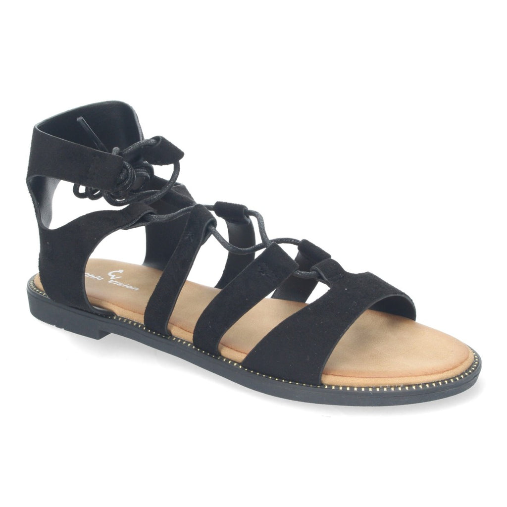 Sandalias Negras Mujer Elegantes Verano