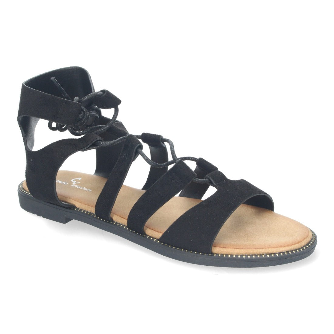 Sandalias Negras Mujer Elegantes Verano