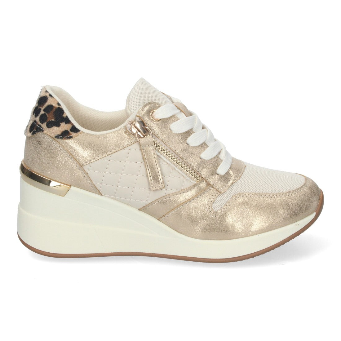 Zapatillas Doradas Urbanas - Lujo Contemporáneo