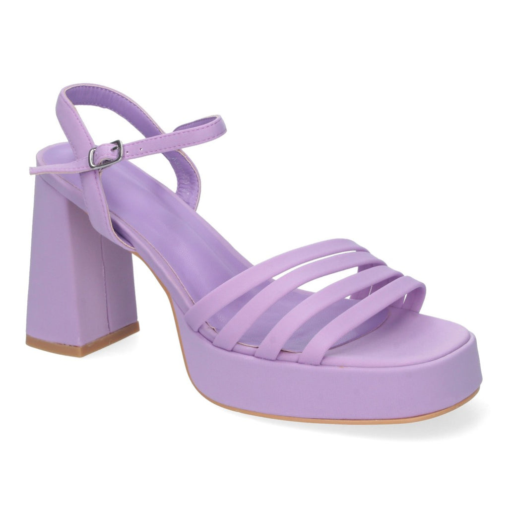 Lila Sandalen, elegant, bequem, für Partys und Hochzeiten