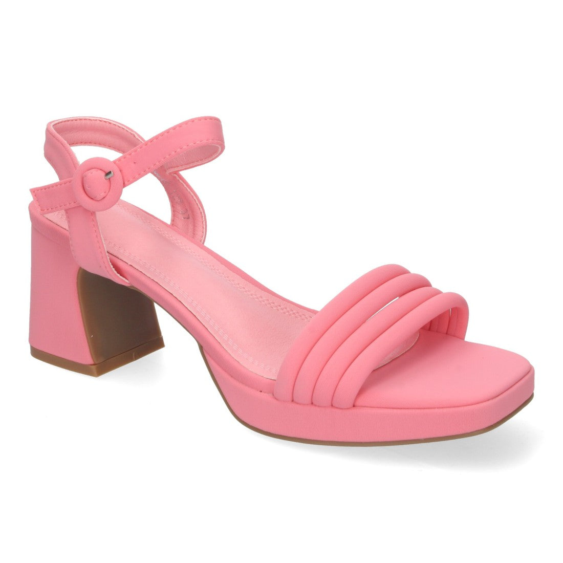 Sandalias Rojas Mujer Tacón Trenzadas Diseño Moderno