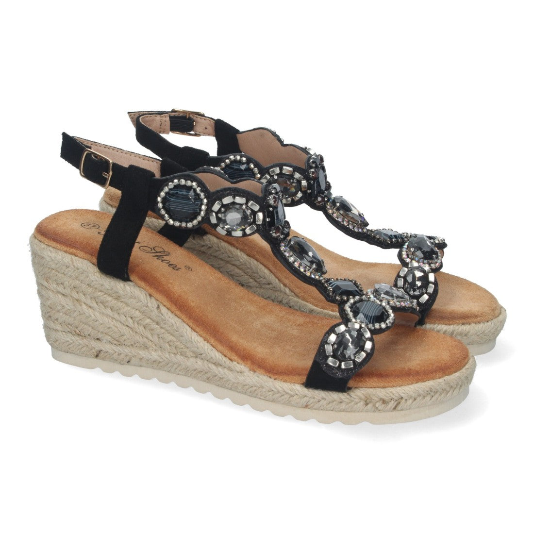 Sandalias Negras Mujer Elegantes Verano