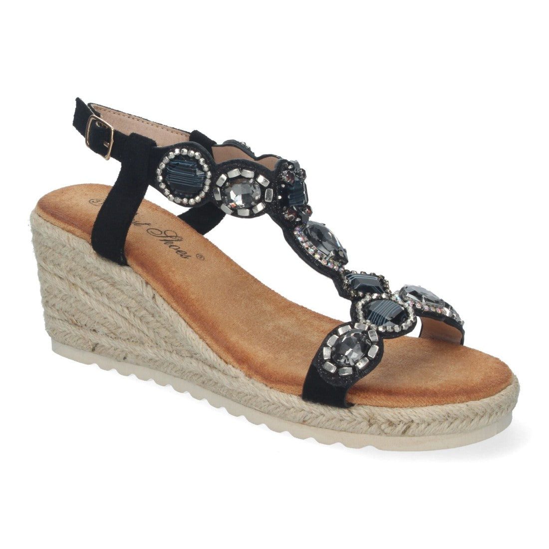 Sandalias Negras Mujer Elegantes Verano