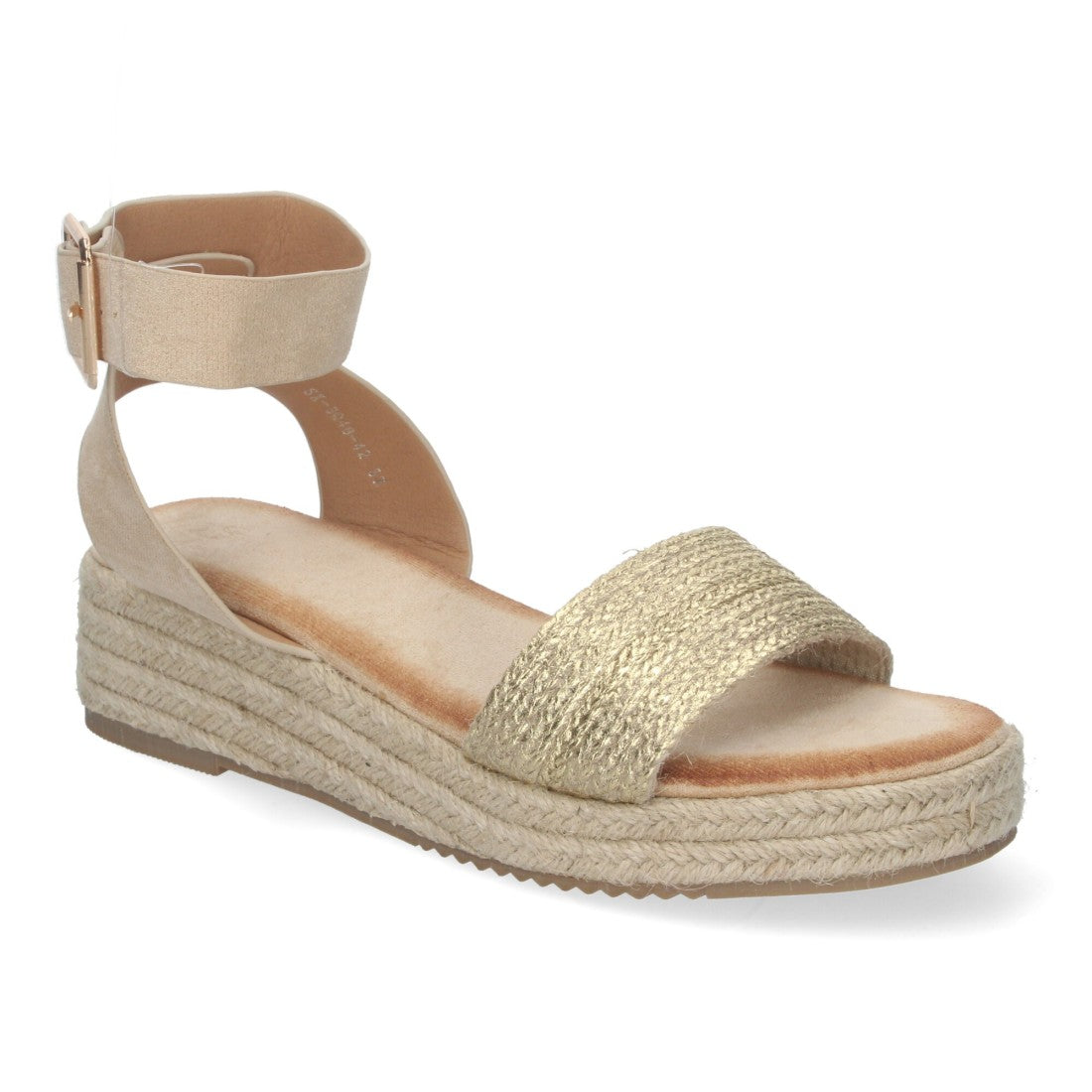 Sandalias Doradas Mujer Elegantes Fiesta
