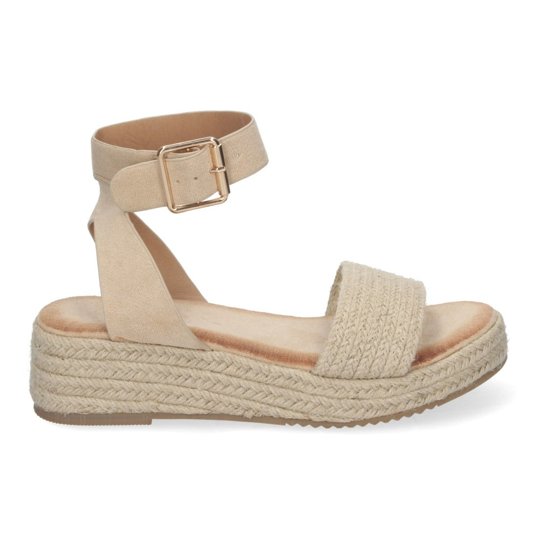 Sandalias Beige Mujer Elegantes Verano