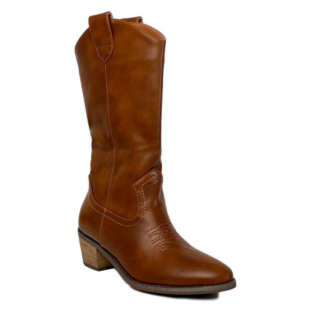 Botas Altas Elegantes - Camel